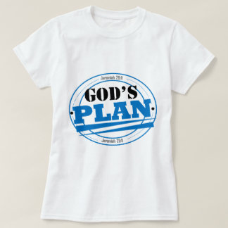 T-shirt do plano do deus
