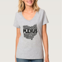 T-shirt do plexo de Ohio/t/T