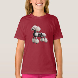 T-Shirt do Poodle Robot