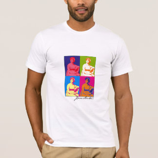 T-SHIRT DO POP ART DE JANE AUSTEN
