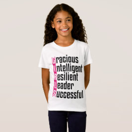 T-shirt do positivo das MENINAS