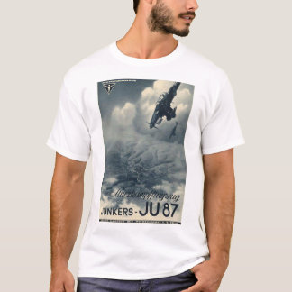 T-shirt do poster dos Junkers Ju-87 Stuka