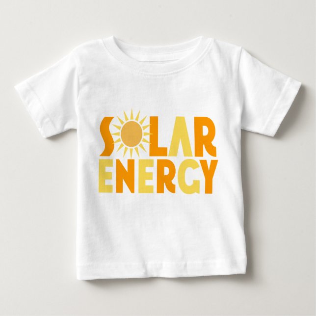 T-shirt do presente da energia solar (Frente)