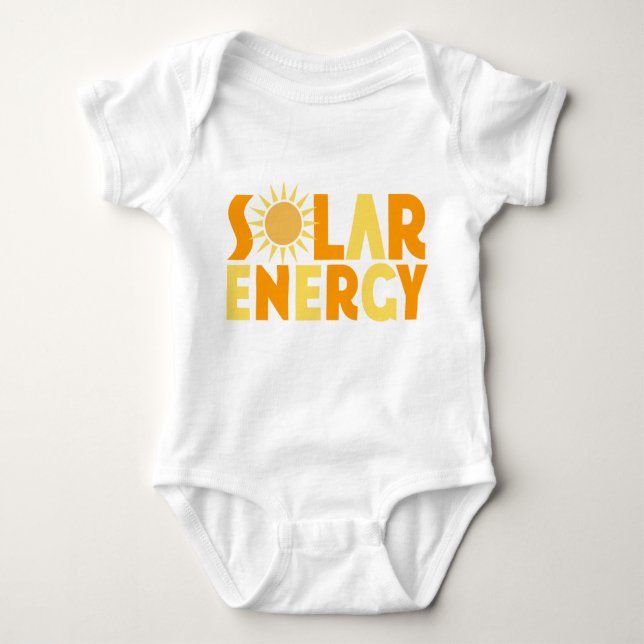 T-shirt do presente da energia solar (Frente)