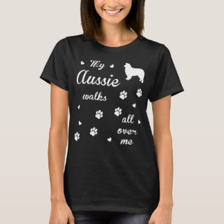 T-shirt do presente de Aussiedoodle para amantes
