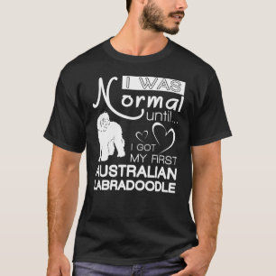 T-shirt do presente de Labradoodle do australiano