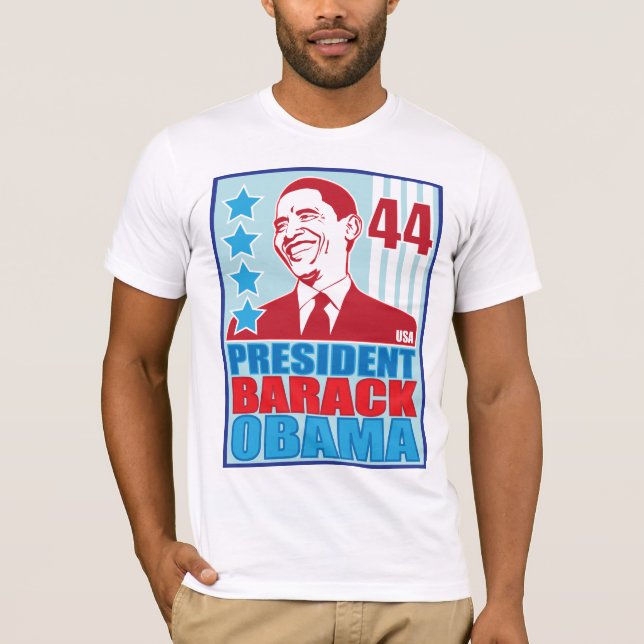 T-shirt do presidente Barack Obama (Frente)
