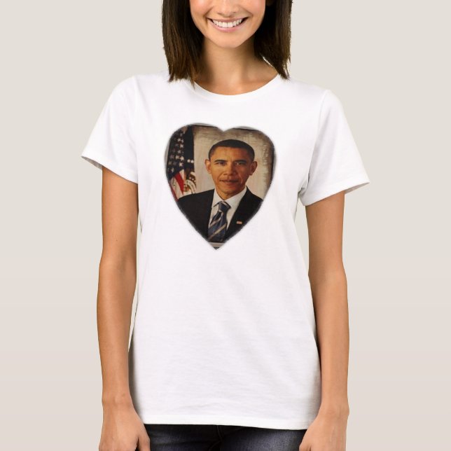 T-shirt do presidente Barack Obama (Frente)