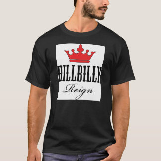 T-shirt do preto do reino do Hillbilly