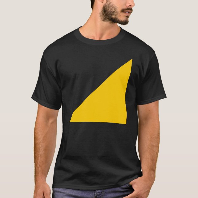 T-shirt do preto do símbolo de Ancap do (Frente)