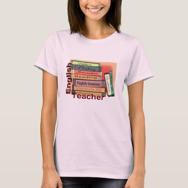T-shirt do professor de inglês (Frente)