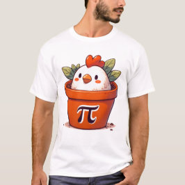 T-shirt do professor de pinheiro Pote de frango