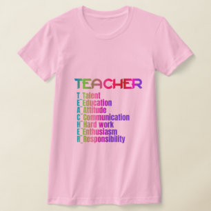 T-Shirt do Professor: uma declaração única e inspi