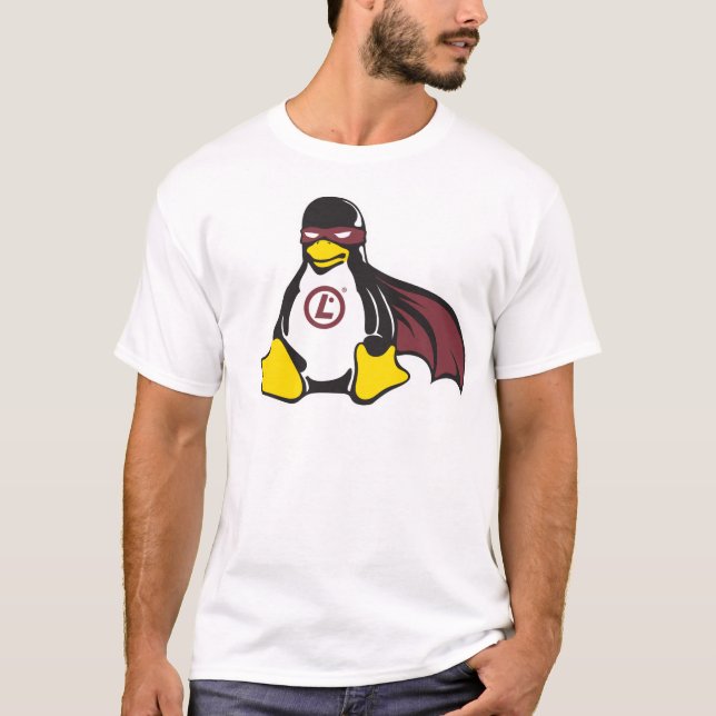 T-shirt do profissional de Linux do pinguim do (Frente)