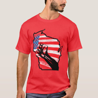 T-shirt do protesto de Wisconsin