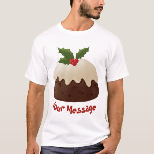 T-shirt do pudim do Natal