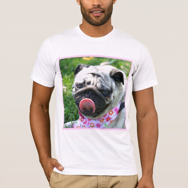 T-shirt do Pug (Frente)