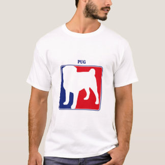 T-shirt do Pug da liga principal