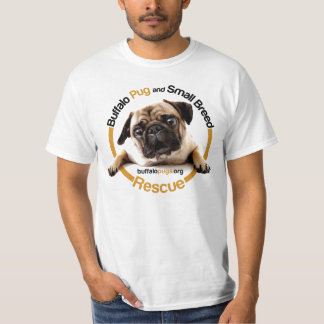 T-shirt do Pug do búfalo