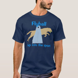 T-shirt do pulo de Flyball