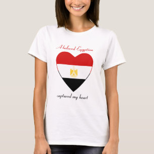 T-shirt do querido da bandeira de Egipto