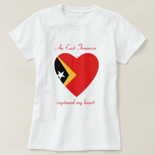T-shirt do querido da bandeira de Timor-Leste