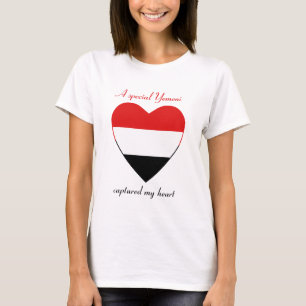 T-shirt do querido da bandeira de Yemen