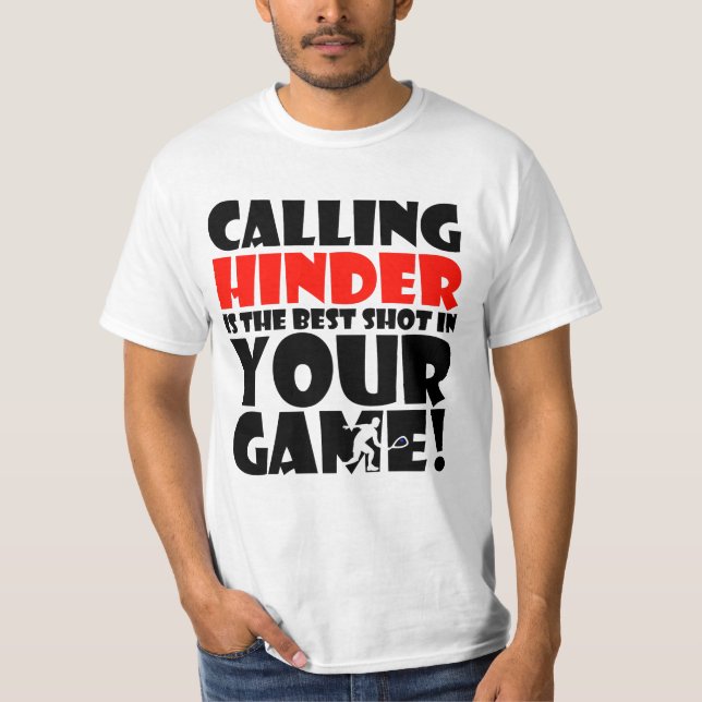 T-shirt do Racquetball - TrashTalk.PRO (Frente)