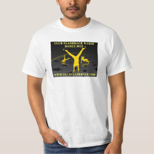 T-SHIRT DO RÁDIO DO FLASHBACK DO CLUBE