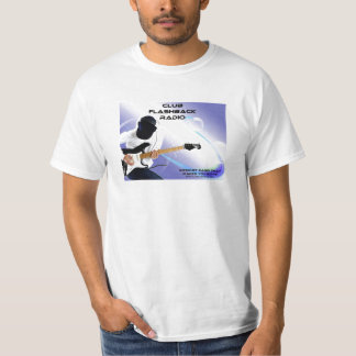 T-SHIRT DO RÁDIO DO FLASHBACK DO CLUBE