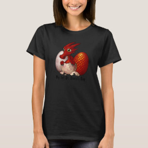 T-shirt do Raglan da Capa do dia 3/4 do meu ø St