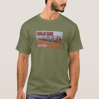 T-shirt do rancho do cadillac