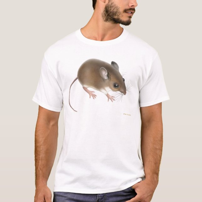 T-shirt do rato de campo (Frente)