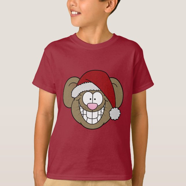 T-Shirt do Rato papai noel (Frente)