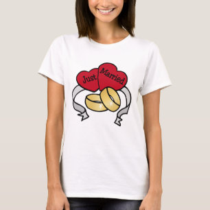 t-shirt do recem casados