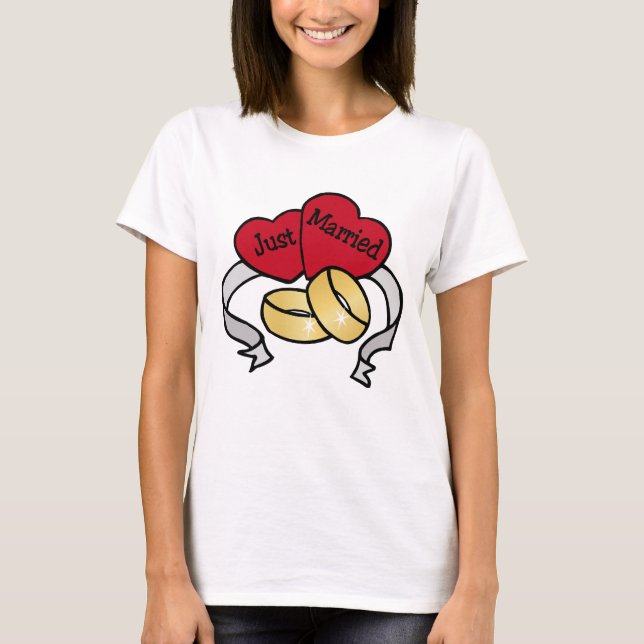 t-shirt do recem casados (Frente)