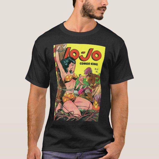 T-shirt do rei #25 de Jo-Jo Congo (Frente)