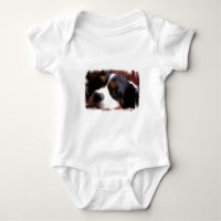 T-shirt do rei Charles Cavalier Spaniel Bebê