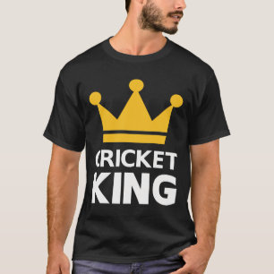 T-Shirt do rei de críquete