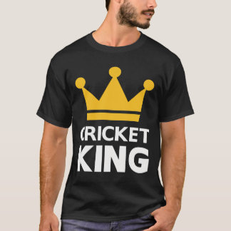 T-Shirt do rei de críquete
