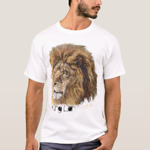 T-shirt do rei Leão (coração), homem