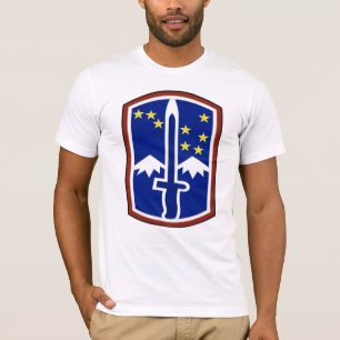 t-shirt do remendo de ombro da brigada de 172d