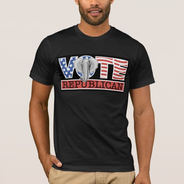 T-shirt do republicano do voto (Frente)