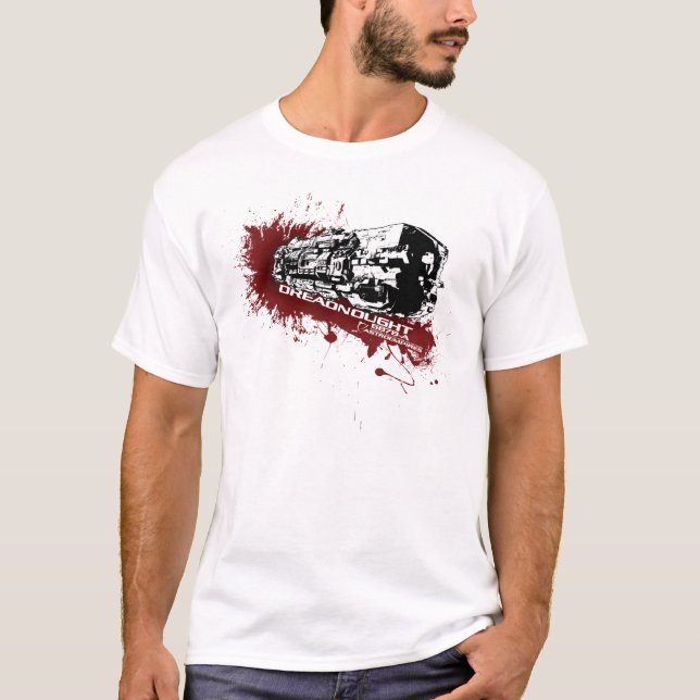 T-shirt do respingo de Dreadnought (Frente)