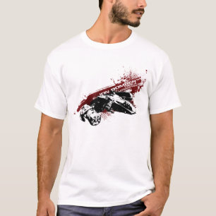 T-shirt do respingo do bombardeiro do íon