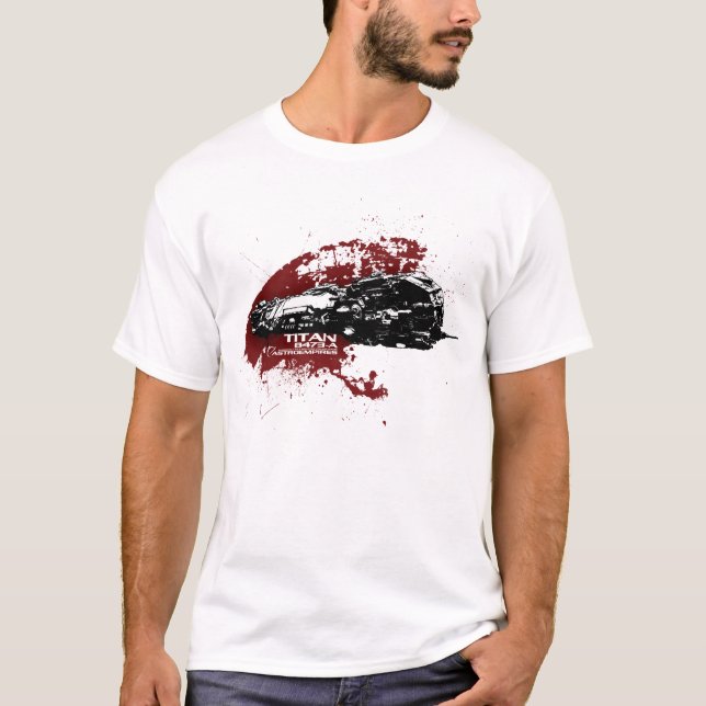 T-shirt do respingo do titã (Frente)