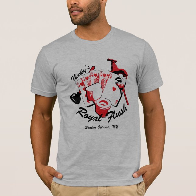 T-shirt do resplendor real de Nicky (Frente)