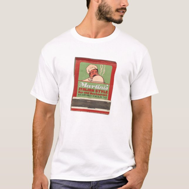 T-shirt do restaurante de Martini (Frente)