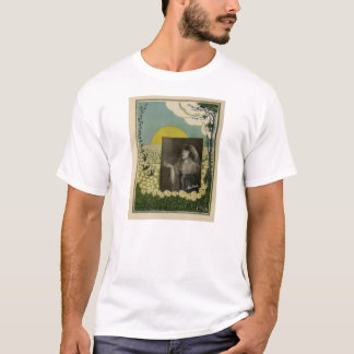 T-shirt do retrato da cor de Alice Brady 1919