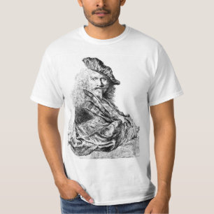 T-shirt do retrato de auto de Rembrandt